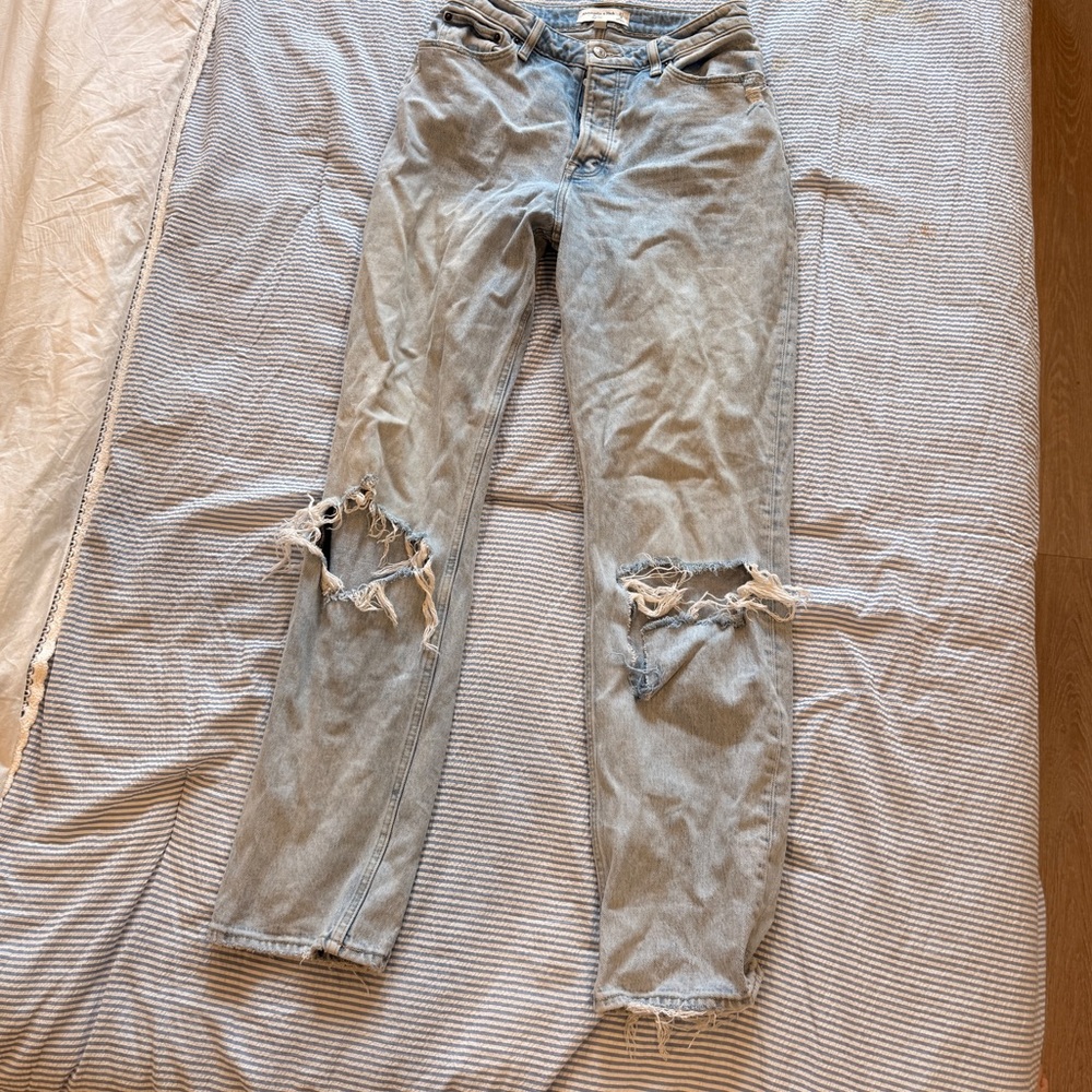 Abercrombie & Fitch Long Curve Love Jeans